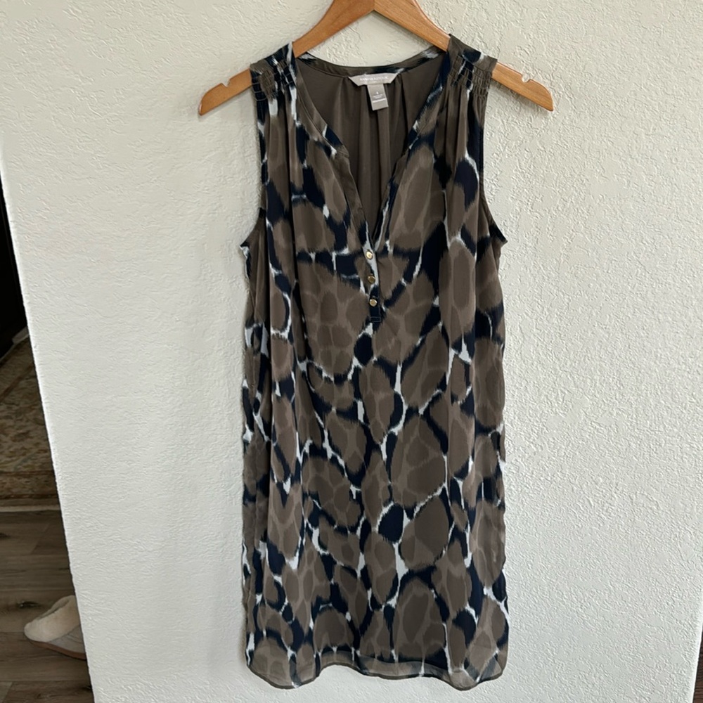 Banana Republic Reptile Print Sheath Dress